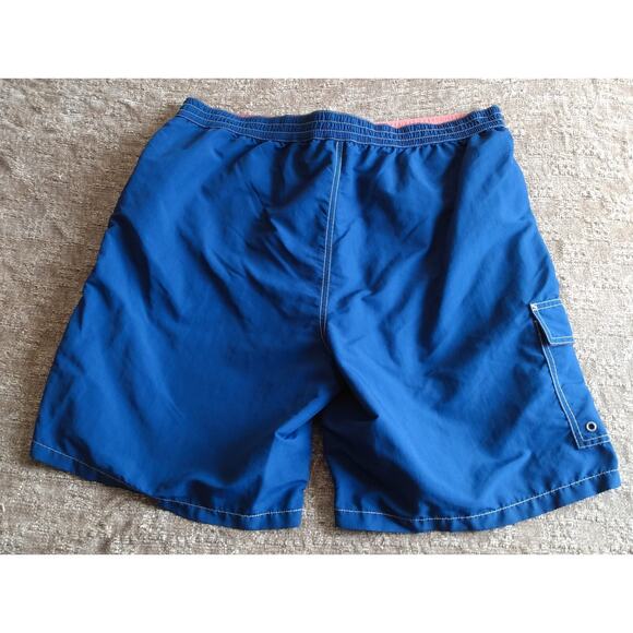 Vintage Polo Ralph Lauren Men's Size XL Blue Swim Suit Trunks Board Shorts - Picture 5 of 9